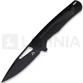 CMB Made Knives Spear Framelock CF fällkniv, svart