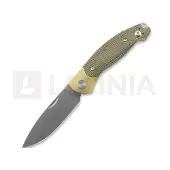 GiantMouse ACE Farley V2 Slipjoint fällkniv, green micarta