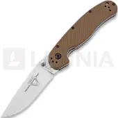 Ontario RAT II Linerlock Coyote Brown