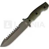 Halfbreed Blades Large Survival Knife överlevnadskniv, olivgrön