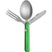 Mercury Rover Camping Cutlery, grön