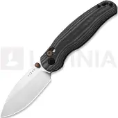 Kizer Cutlery Phoca CD 14C28N fällkniv, Black Norplex UltreX, Satin