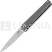 MKM Knives Flame Drop Point. sandblasted fällkniv