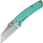 Kansept Knives Little Main Street Green Anodized Ti fällkniv