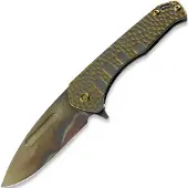 Medford Preatorian Slim Flipper S35VN Vulcan DP "Cobblestone" fällkniv