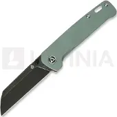 QSP Knife Penguin fällkniv, green titanium