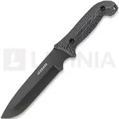 SCHRADE Frontier Black Micarta överlevnadskniv
