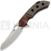 Olamic cutlery Wayfarer 247 S90V Mouflon fällkniv, Stonewash Ti & Molten