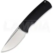 Petrified Fish Beluga - Satin - G10 kniv, svart