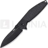 CRKT Ibis 2561 Blackwashed S35VN, Black Stonewashed Titanium, pocket knife, Lucas Burnley design