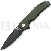 Bestech Bison G10 fällkniv, green/black