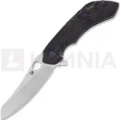 Olamic cutlery Wayfarer 247 Mouflon fällkniv, Dark Matter, Purple