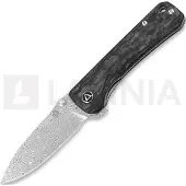 QSP Knife Hawk fällkniv, shredded carbon fiber