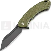 Artisan Cutlery Immortal Linerlock D2 fällkniv, Green Textured