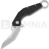 Artisan Cutlery Cobra Linerlock D2 fällkniv, black textured
