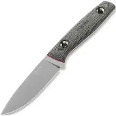 Trc knives Classic Freedom FFG M390 satin kniv, black micarta red liner