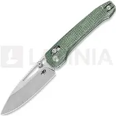 Bestech Cobber - Stonewash - Micarta fällkniv, grön