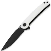 Böker Magnum Empery 01SC090 Black 440B, White G10, pocket knife