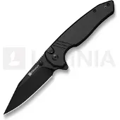 SENCUT Selkyris S25068-1, Black D2, Black Aluminum pocket knife