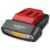 Klarus HC3 Cap Visor Light, röd
