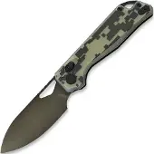 Kunwu Knives Pulsar - DLC - G10 fällkniv, camo