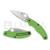 Spyderco UK Penknife Salt Green LC200N fällkniv, spyderedge