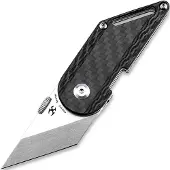 Kansept Knives Pinkerton Dash Linerlock Twill CF fällkniv