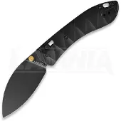 Vosteed Mini Nightshade - Blackwash - Titanium fällkniv, svart