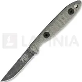 ESEE Camp Lore Canvas Micarta kniv, black oxide
