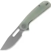 Liong Mah Designs Trinity fällkniv, Jade G10