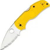 Spyderco Native 5 Salt fällkniv, spyderedge