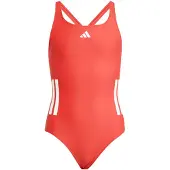 Adidas Baddräkt - 3S BLD - Selure/White - - 4 år (104) - Badkläder
