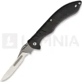 Havalon Forge Rubber Handle fällkniv, svart