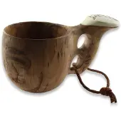 Pahantekijä Pellosta Moose Antler Kuksa, Curly, salmon, 2 holes