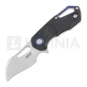 MKM-Maniago Knife Makers Isonzo M390 Hawkbill fällkniv, marble carbon fiber