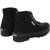 Superga Dam/Dam 2341 Alpina Canvas High-top skor (Svart)