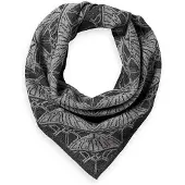 Scotch & Soda Jacquard Knitted Triangle Halsduk