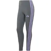 Adidas Sportbyxa 'Essentials' mörkgrå / lavendel
