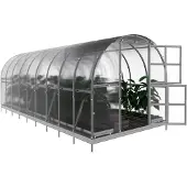BAUMERA Växthus Klasika 3x6m med 6 mm polykarbonatbeläggning