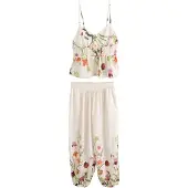 Ted Baker Pyjamas kräm / grön / lila / orange