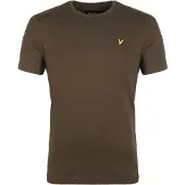 Lyle & Scott Branded Chest Logo Olive T-Shirt