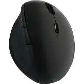 Logilink ID0139 Ergonomisk mus Trådlös Optisk Svart 6 Knappar 1600 dpi Ergonomisk