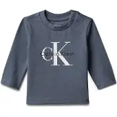 Calvin Klein Jeans T-shirt duvblå / vit