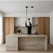 LEDS-C4 Pendellampa Invisible, dimbar, Svart, Vardagsrum / matsal, Aluminium / grå / zink, Modern