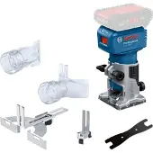 Bosch GLF 18V-8, Borstlös, Svart, Blå, 30000 RPM, 6, 6.35 (1/4"), 8 (5/16"), 10000 RPM, 89 dB - SOLO