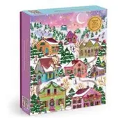 Sonstige Verlage Joy Laforme Snowcap Village 1000 Piece Foil Puzzle