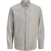 Jack & Jones Esummer Linen Blend Skjorta Med Långa ärmar
