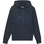 Superdry för män. M2014448A Lo-Fi Dockside marinblå sweatshirt (M), Casual, Bomull, Marino
