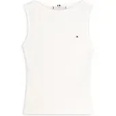 Tommy Hilfiger Ribbed Slim Boat Neck Tank Top
