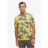 Superdry Hawaiian Print Kortärmad Skjorta